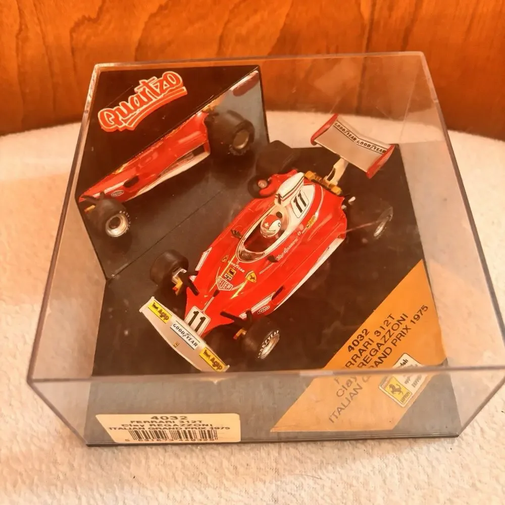 Quartzo Ferrari 312T Clay Regazzoni #11 1975 Italian Grand Prix 1:43 Diecast
